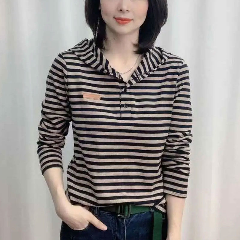 T-Shirts - 가을 겨울 긴팔 후드티셔츠 반팔 캐주얼